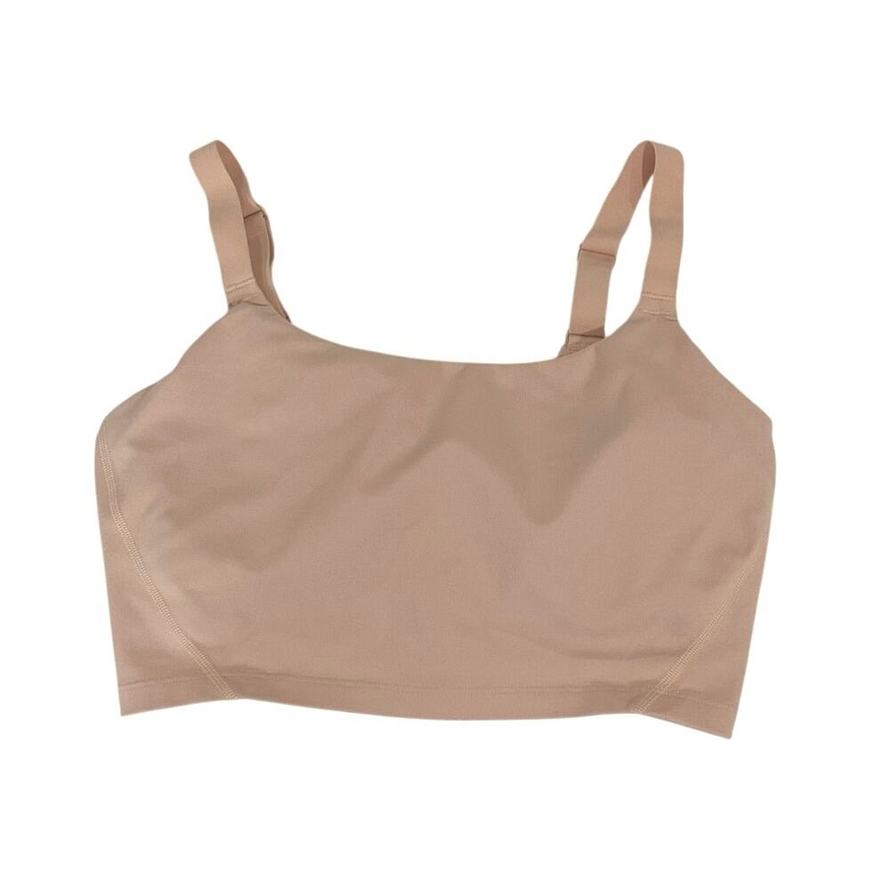 Aerie OFFLINE The Hugger Sports Bra Medium Nude Blush Pink
